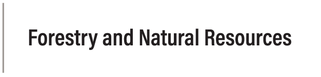 Forestry and Natural Resources
